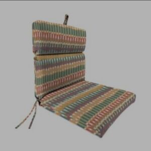 2 Jordan Manufacturing Outdoor Chair Cushions Patio Colorful